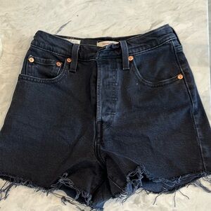Levi’s black shorts